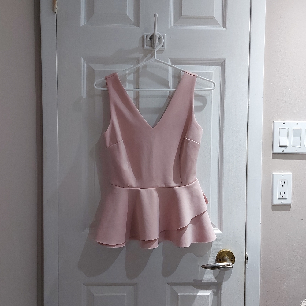 Suzy Shier | Two-Tiered Sleeveless Top